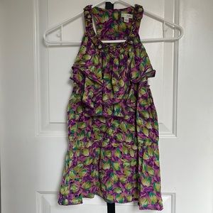 Anthropologie sleeveless blouse.